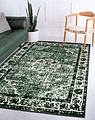 Vintage vloerkleed - Sarande Medaillon Groen