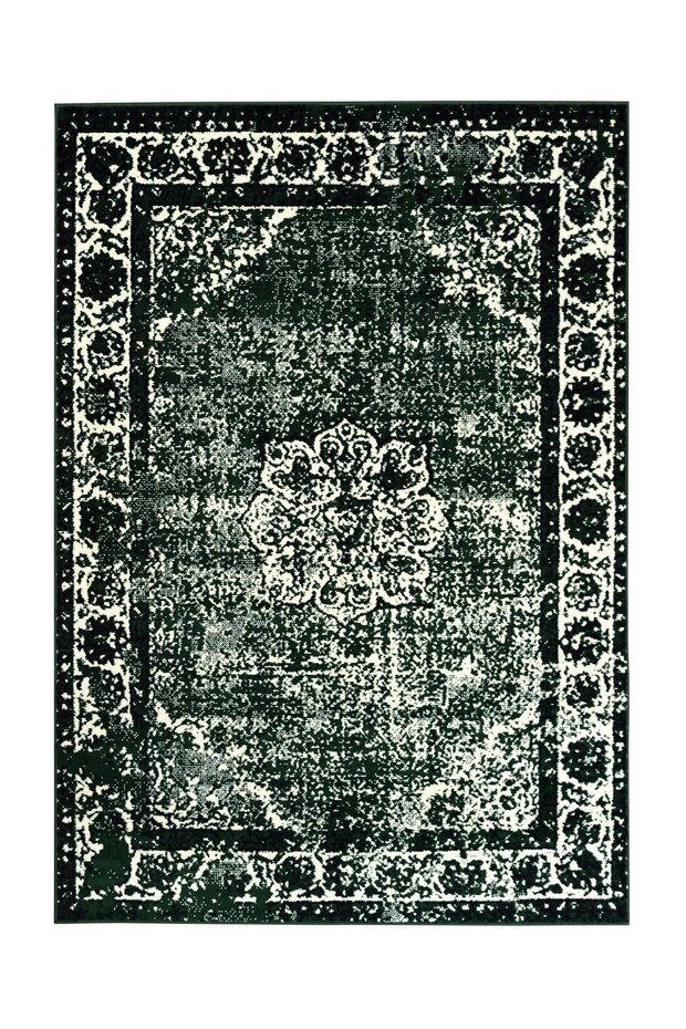 Vintage vloerkleed - Sarande Medaillon Groen