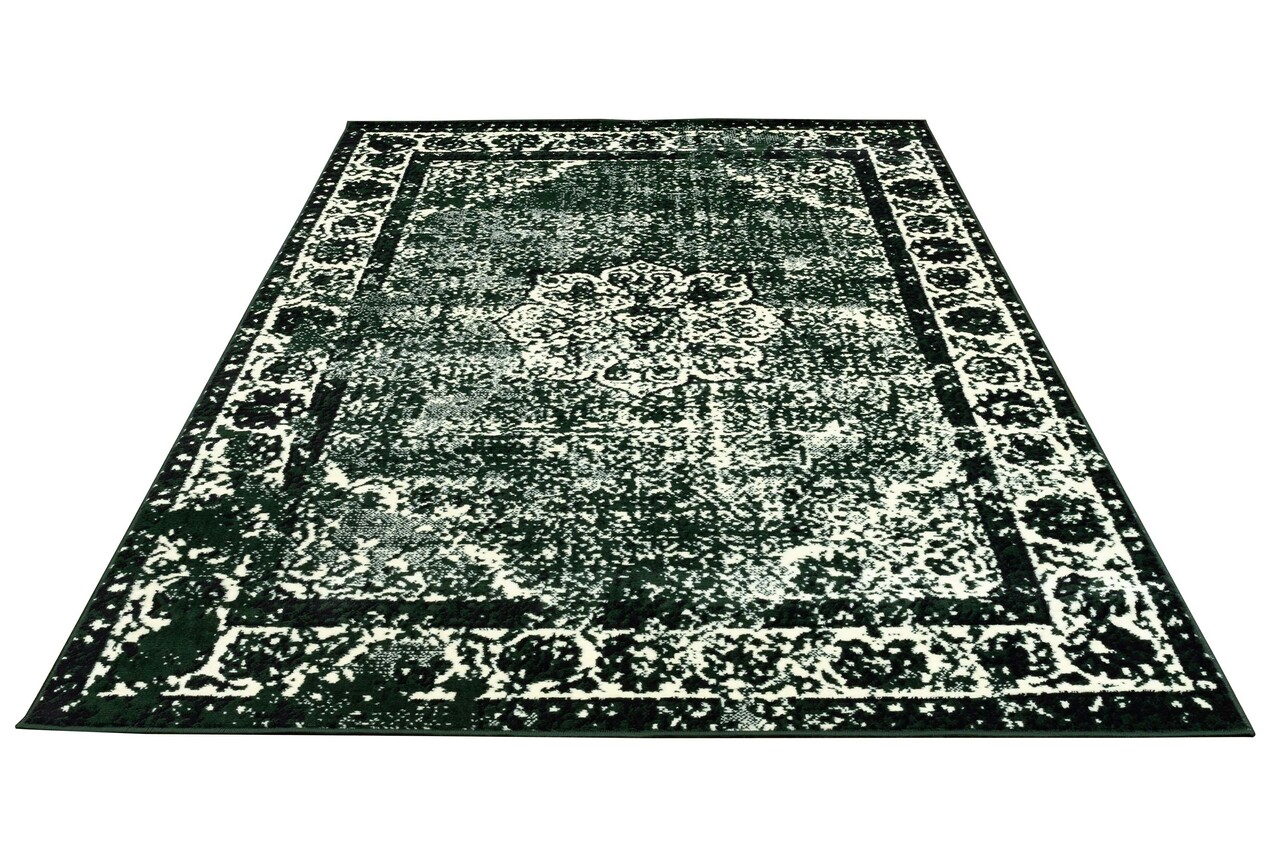 Vintage vloerkleed - Sarande Medaillon Groen Vintage vloerkleed - Sarande Medaillon Groen