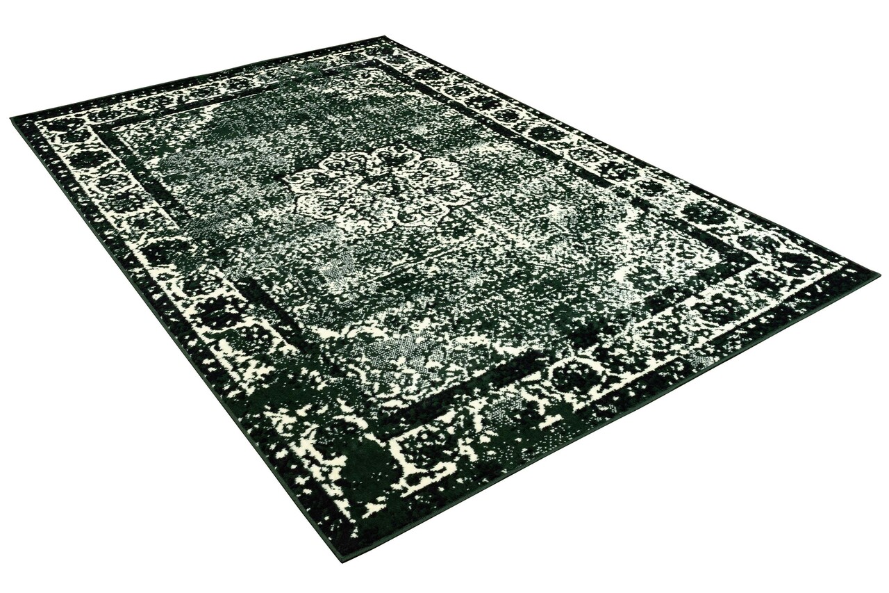 Vintage vloerkleed - Sarande Medaillon Groen Vintage vloerkleed - Sarande Medaillon Groen