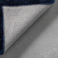 ROND WASBAAR VLOERKLEED - SOLID DONKER BLAUW / NAVY