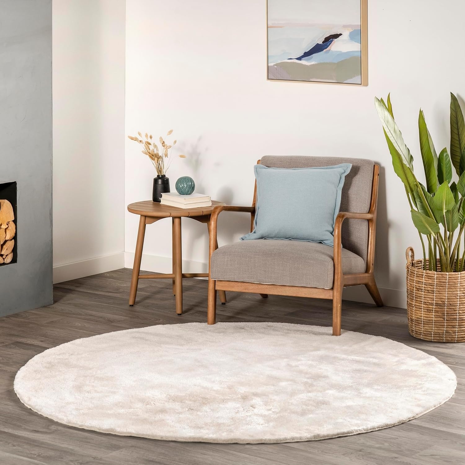 Vloerkleed Lizzano - wit - 120x170 cm - Leen Bakker