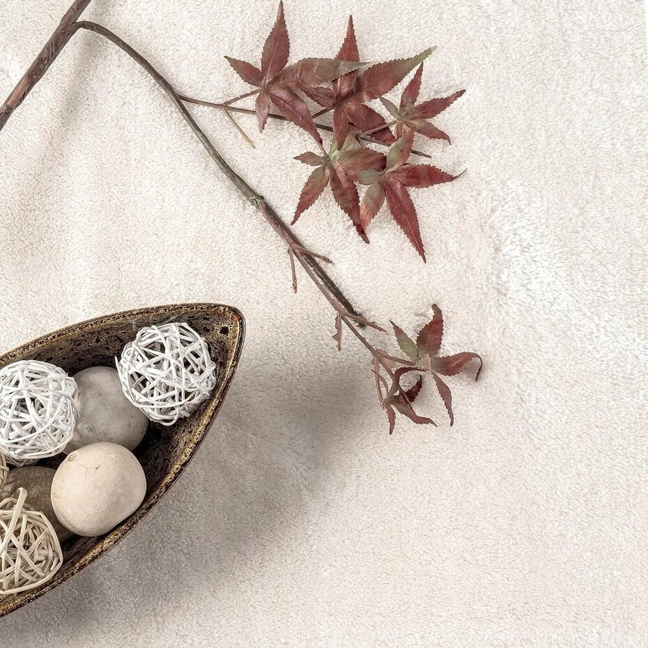 Rond Wasbaar vloerkleed - Solid Wit