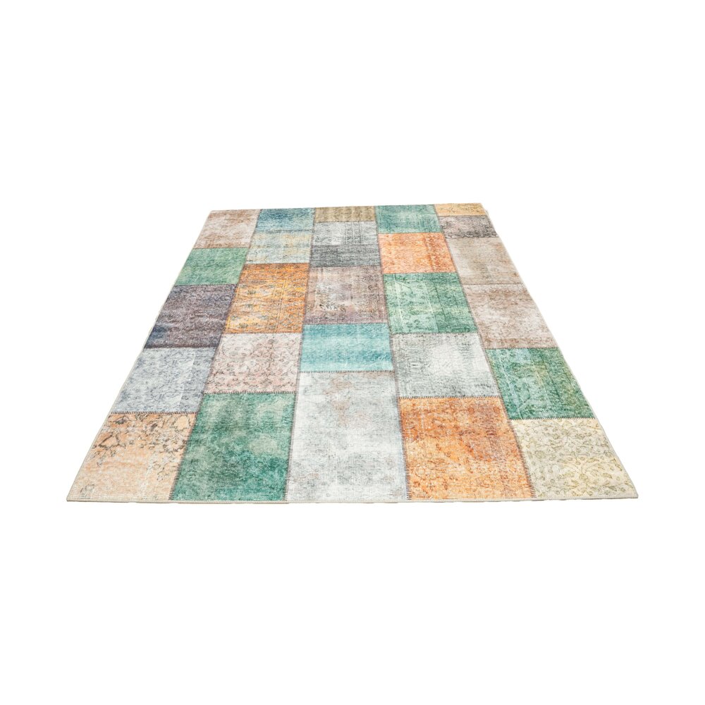 PATCHWORK VLOERKLEED - BURANO VINTAGE MULTI/GROEN/ORANJE