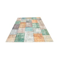 PATCHWORK VLOERKLEED - BURANO VINTAGE MULTI/GROEN/ORANJE