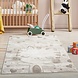 Kindervloerkleed - Sara Kat Crème/Beige Kindervloerkleed - Sara Kat Crème/Beige
