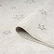 Kindervloerkleed - Sara Sterren Crème/Beige Kindervloerkleed - Sara Sterren Crème/Beige