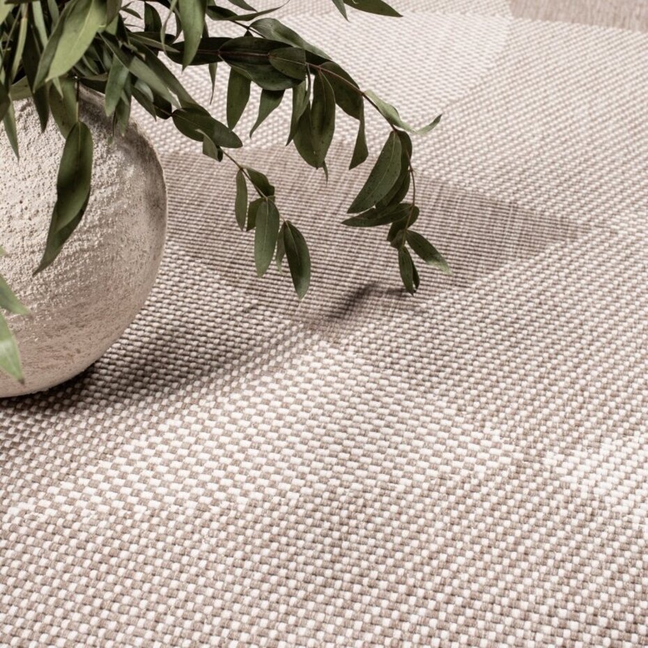 Binnen & Buitenkleed Omkeerbaar - Rio Crème / Beige
