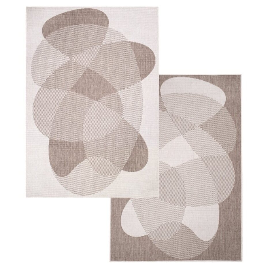 Binnen & Buitenkleed Omkeerbaar - Rio Crème / Beige