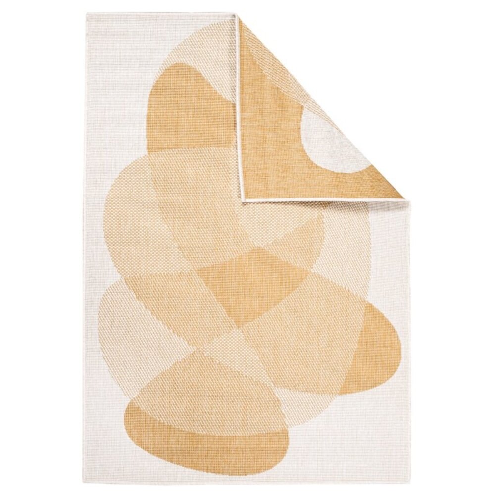 Binnen & Buitenkleed Omkeerbaar - Rio - Crème / Geel Binnen & Buitenkleed Omkeerbaar - Rio - Crème / Geel