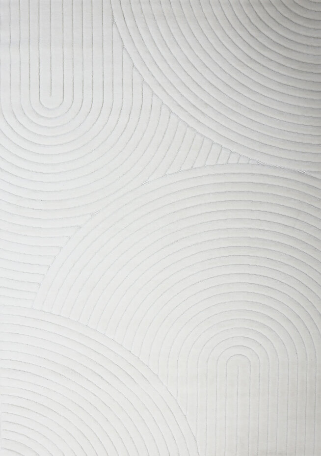 Modern vloerkleed - Sanga Wit