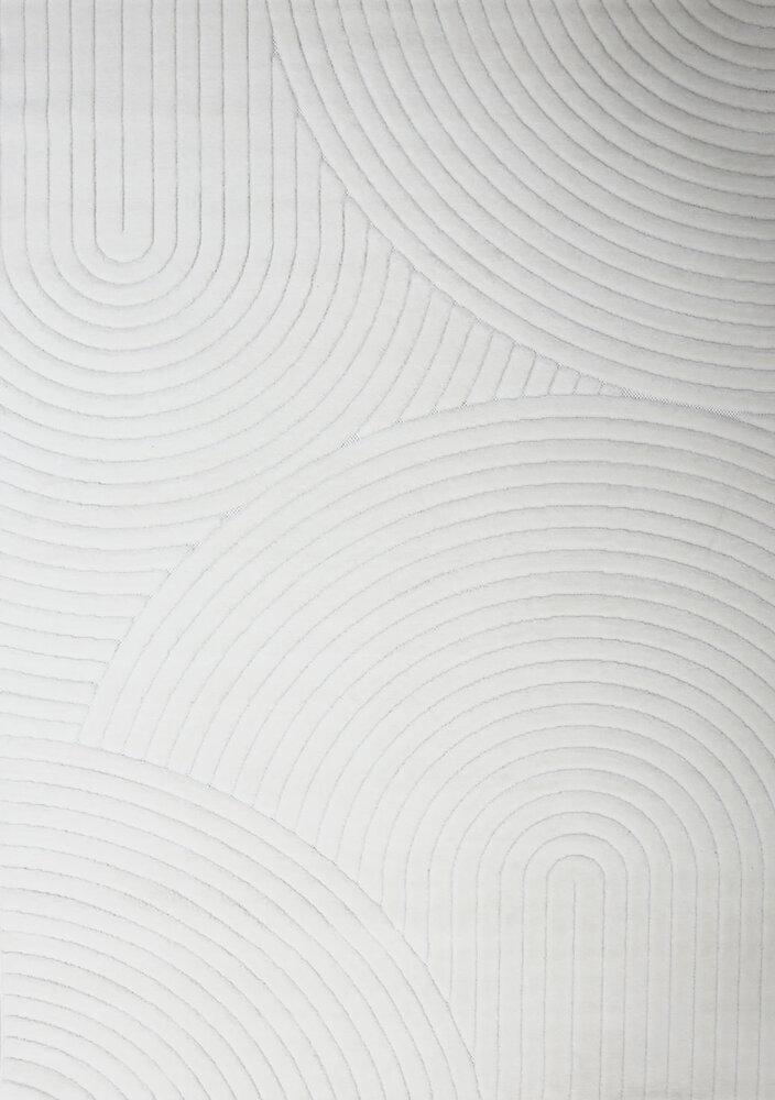 Modern vloerkleed - Sanga Wit