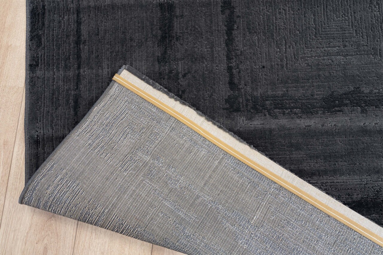 Modern vloerkleed - Costa Antraciet/Zwart