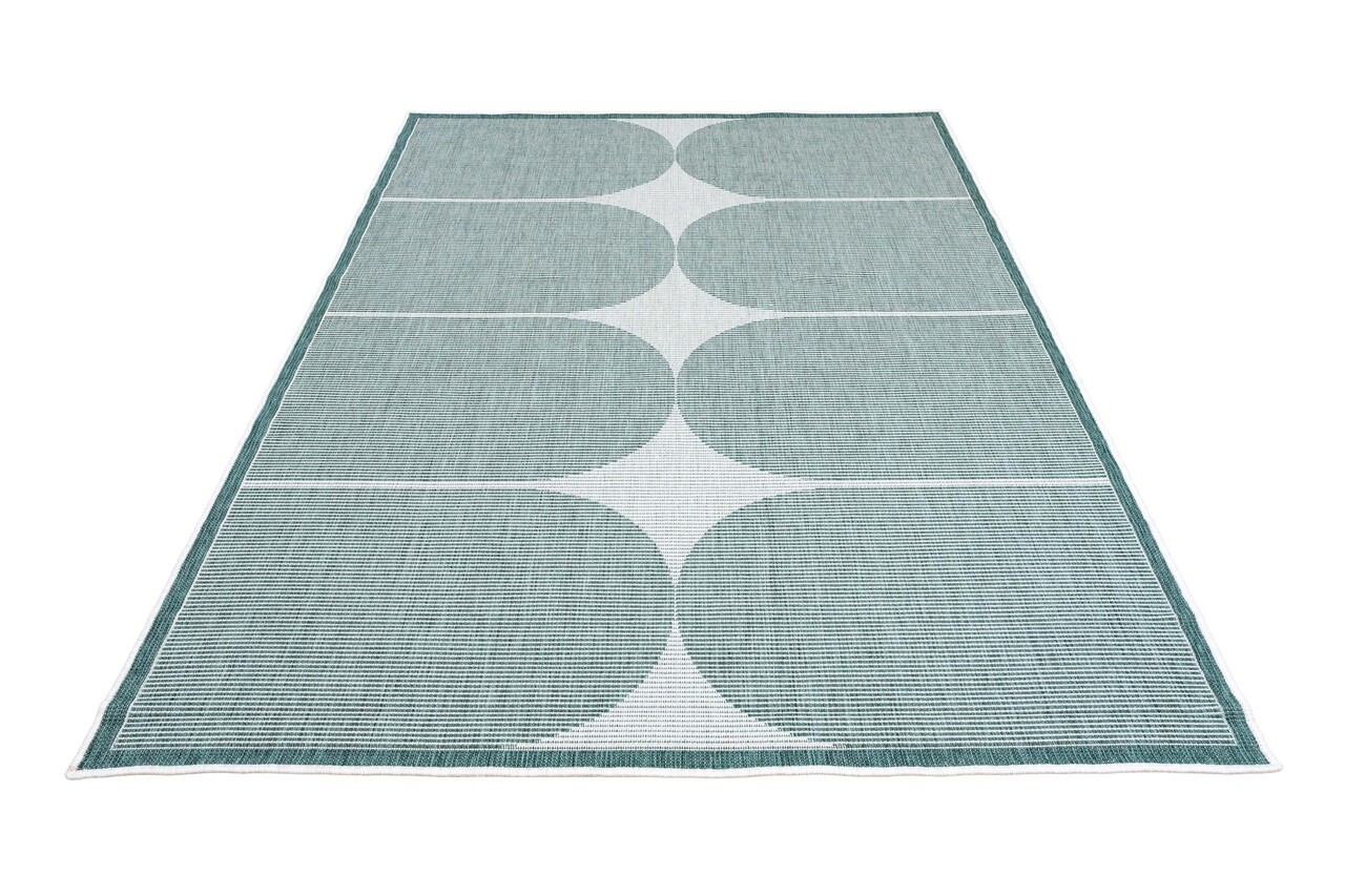 Omkeerbaar Binnen- En Buitenkleed - Terrazo Groen