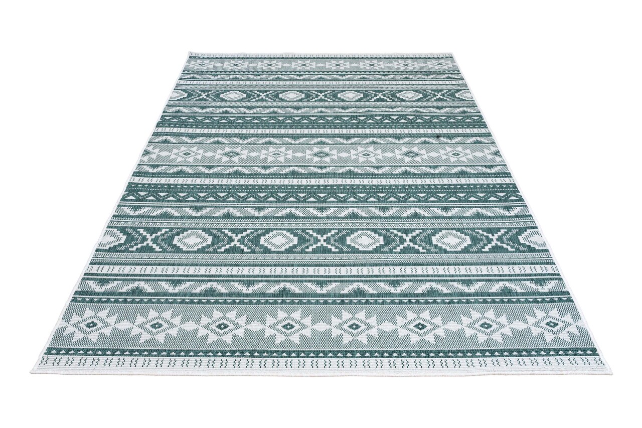 Omkeerbaar Binnen- En Buitenkleed - Terrazo Nomad Aztec Groen Omkeerbaar Binnen- En Buitenkleed - Terrazo Nomad Aztec Groen