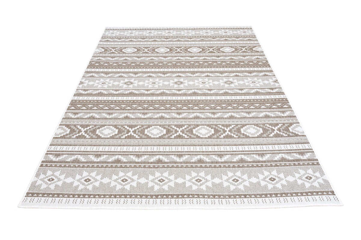 Omkeerbaar Binnen- En Buitenkleed - Terrazo Nomad Aztec Beige/Naturel Omkeerbaar Binnen- En Buitenkleed - Terrazo Nomad Aztec Beige/Naturel