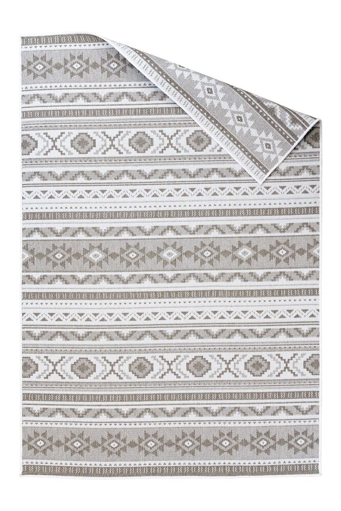 Omkeerbaar Binnen- En Buitenkleed - Terrazo Nomad Aztec Beige/Naturel