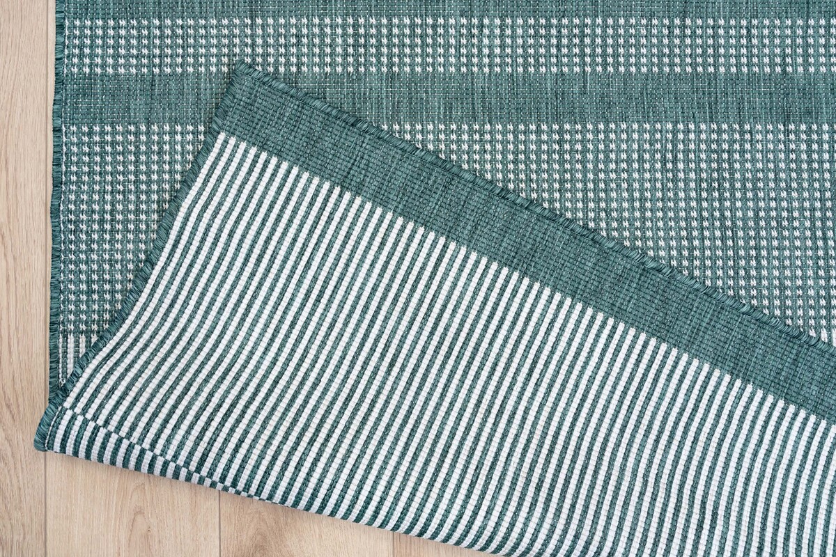 Omkeerbaar Binnen- En Buitenkleed - Terrazo Fade Groen