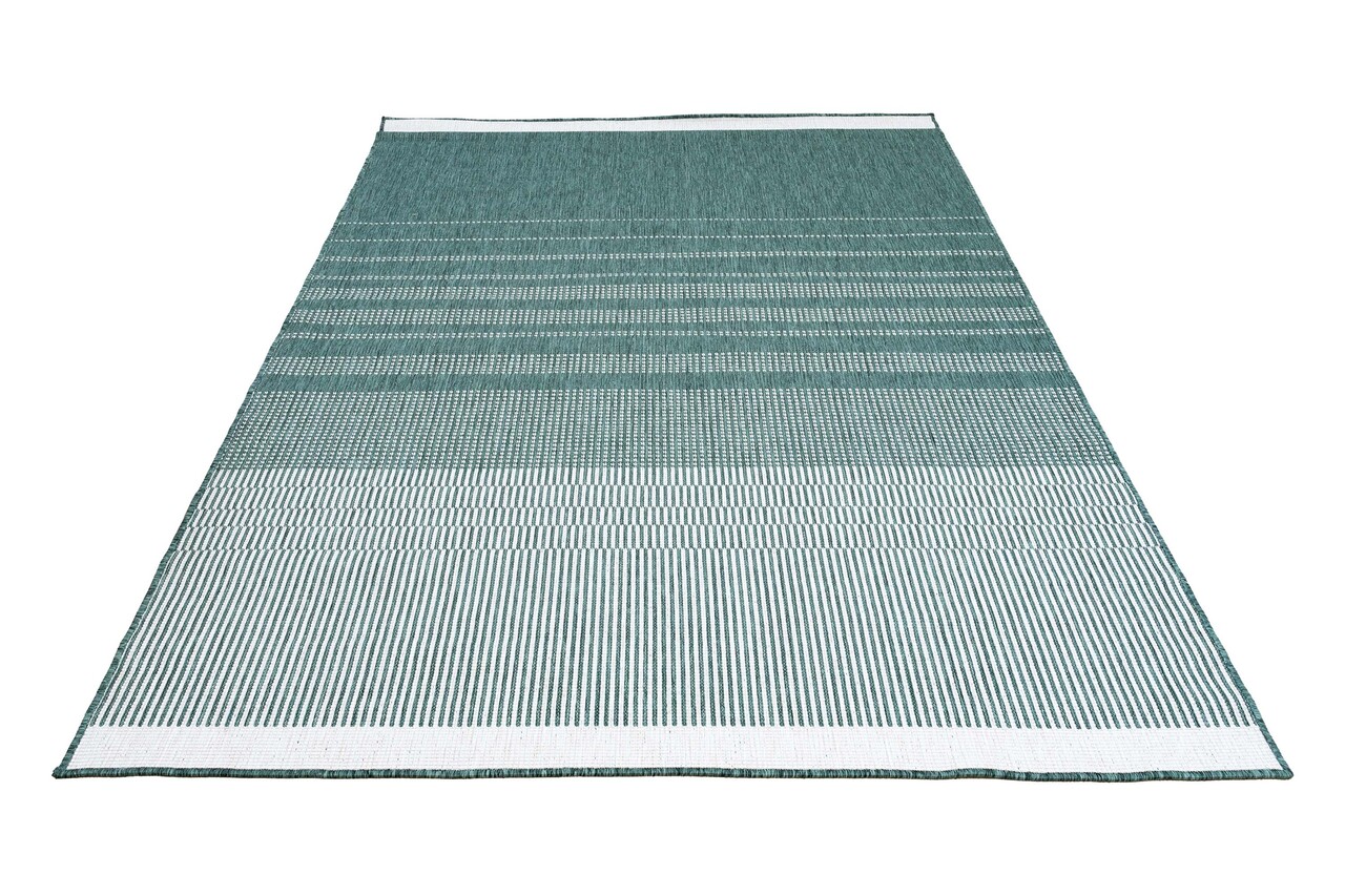 Omkeerbaar Binnen- En Buitenkleed - Terrazo Fade Groen