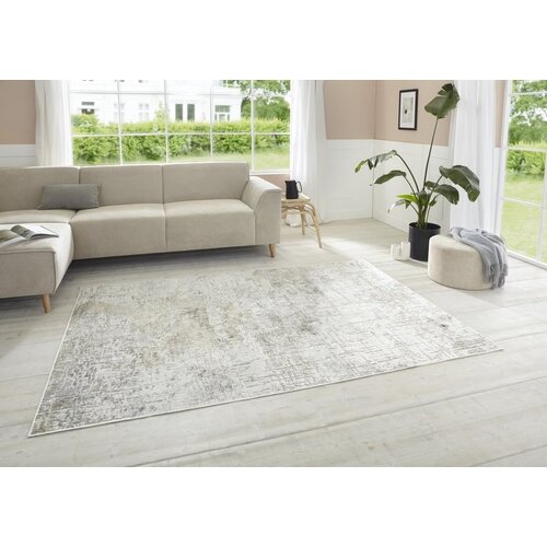 ELLE DECORATION - MODERN DESIGN VLOERKLEED - MAYWAND - BEIGE / KOPER