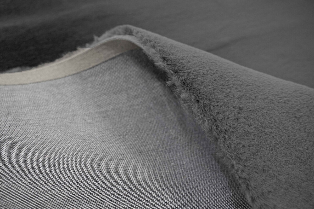 Fluffy vloerkleed - Effen Hoogpolig Super Zacht - Grijs Fluffy vloerkleed - Effen Hoogpolig Super Zacht - Grijs