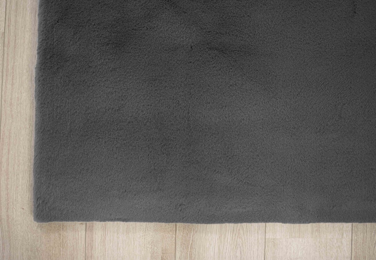 Fluffy vloerkleed - Effen Hoogpolig Super Zacht - Grijs Fluffy vloerkleed - Effen Hoogpolig Super Zacht - Grijs