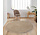 Rond Mono vloerkleed - Effen Modern - Beige