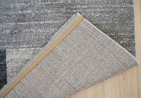 Modern Loper - Lima Geblokt Grijs / Taupe / Beige Modern Loper - Lima Geblokt Grijs / Taupe / Beige