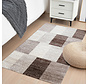 Modern Loper - Lima Geblokt Bruin / Beige
