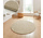 Rond Wasbaar vloerkleed - Malaga Beige
