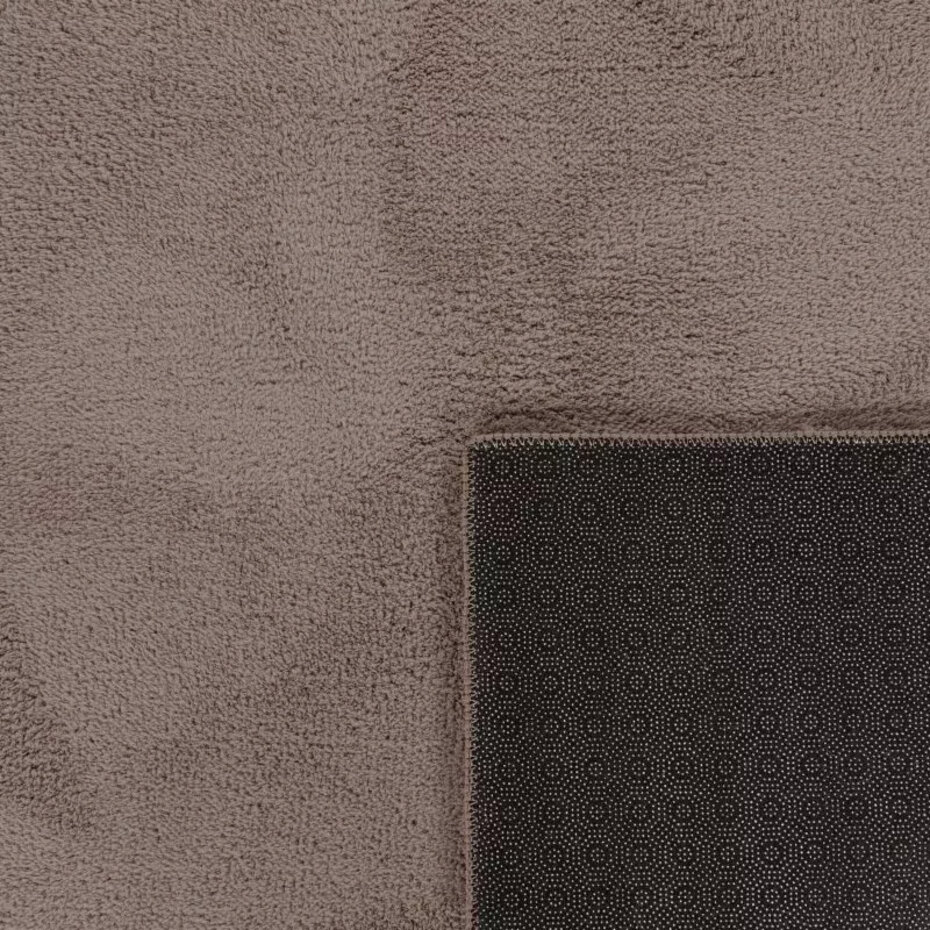Rond Wasbaar vloerkleed - Malaga Taupe