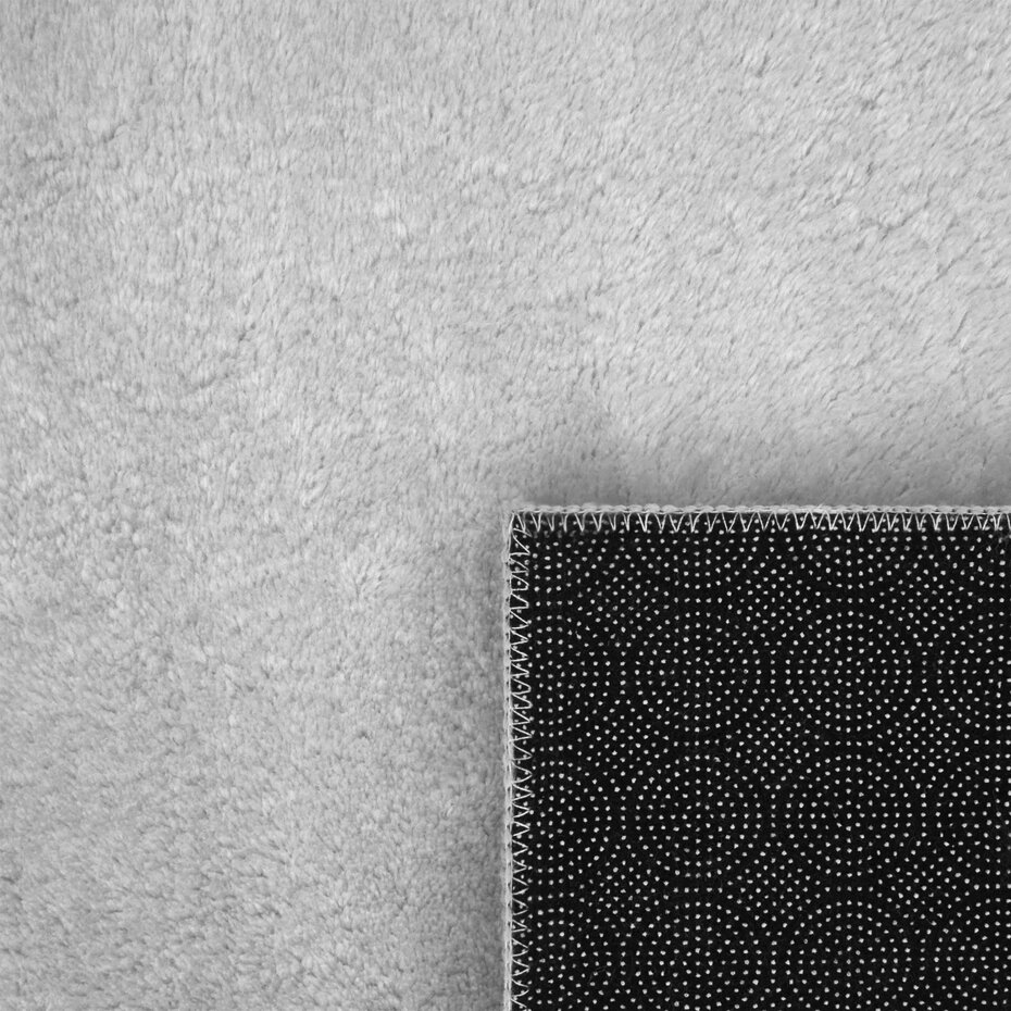 Wasbaar vloerkleed - Malaga Lichtgrijs