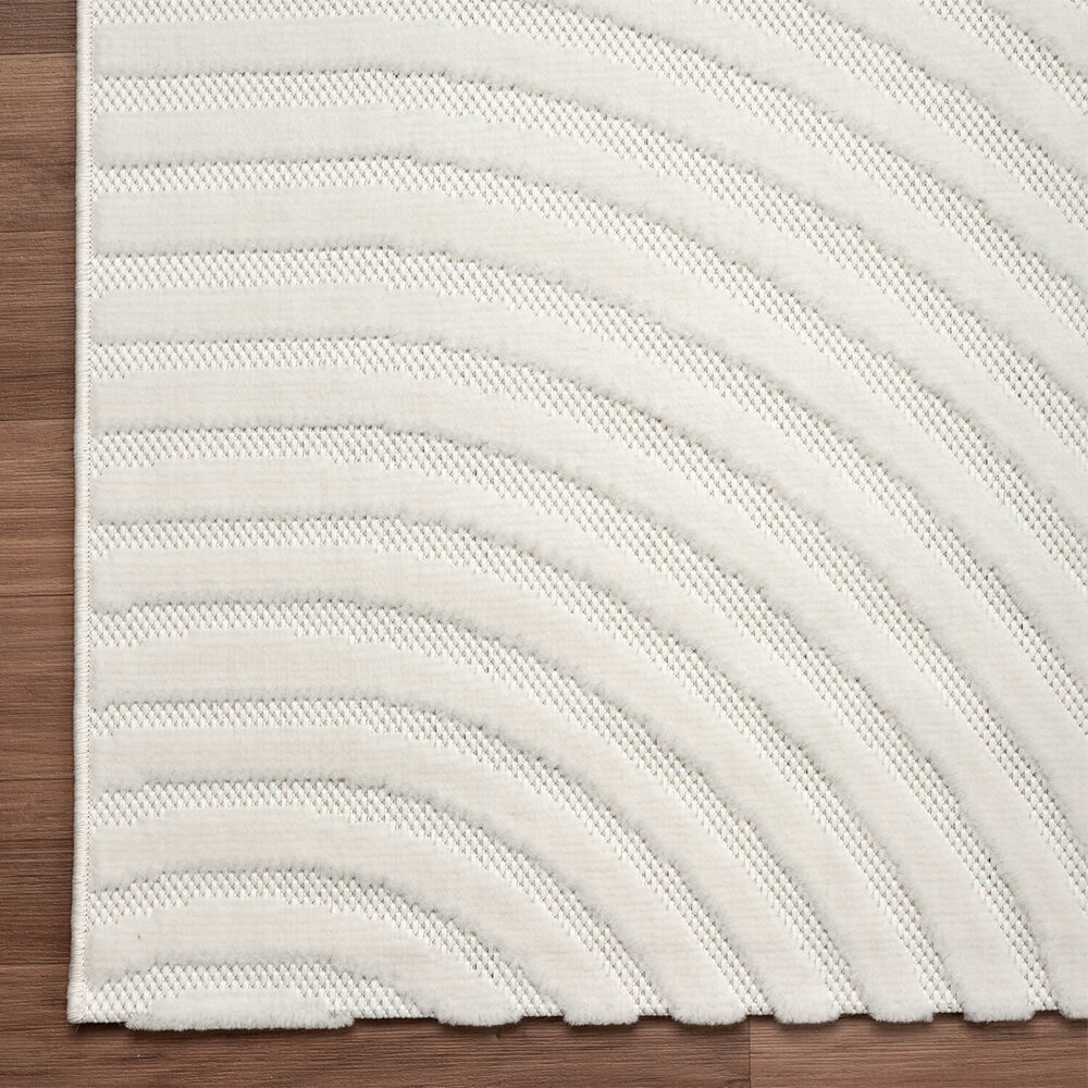 Modern vloerkleed - Medea Japandi Crème