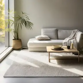 Katoenen vloerkleed Katoenen vloerkleed
