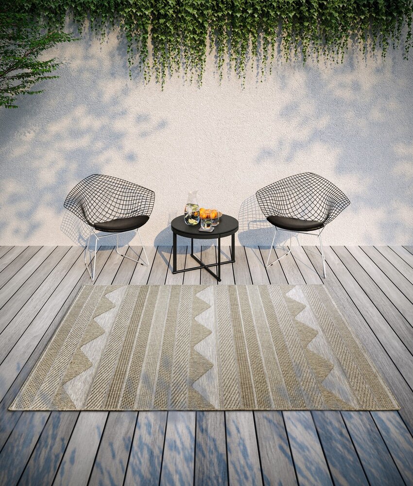 Jute buitenkleed - Elisabeth Naturel/Bruin Jute buitenkleed - Elisabeth Naturel/Bruin