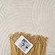 Japandi vloerkleed - Mystic Grooves Beige Japandi vloerkleed - Mystic Grooves Beige