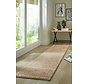 Loper Laagpolig vloerkleed Drew Braid Kader - Handgeweven - Naturel