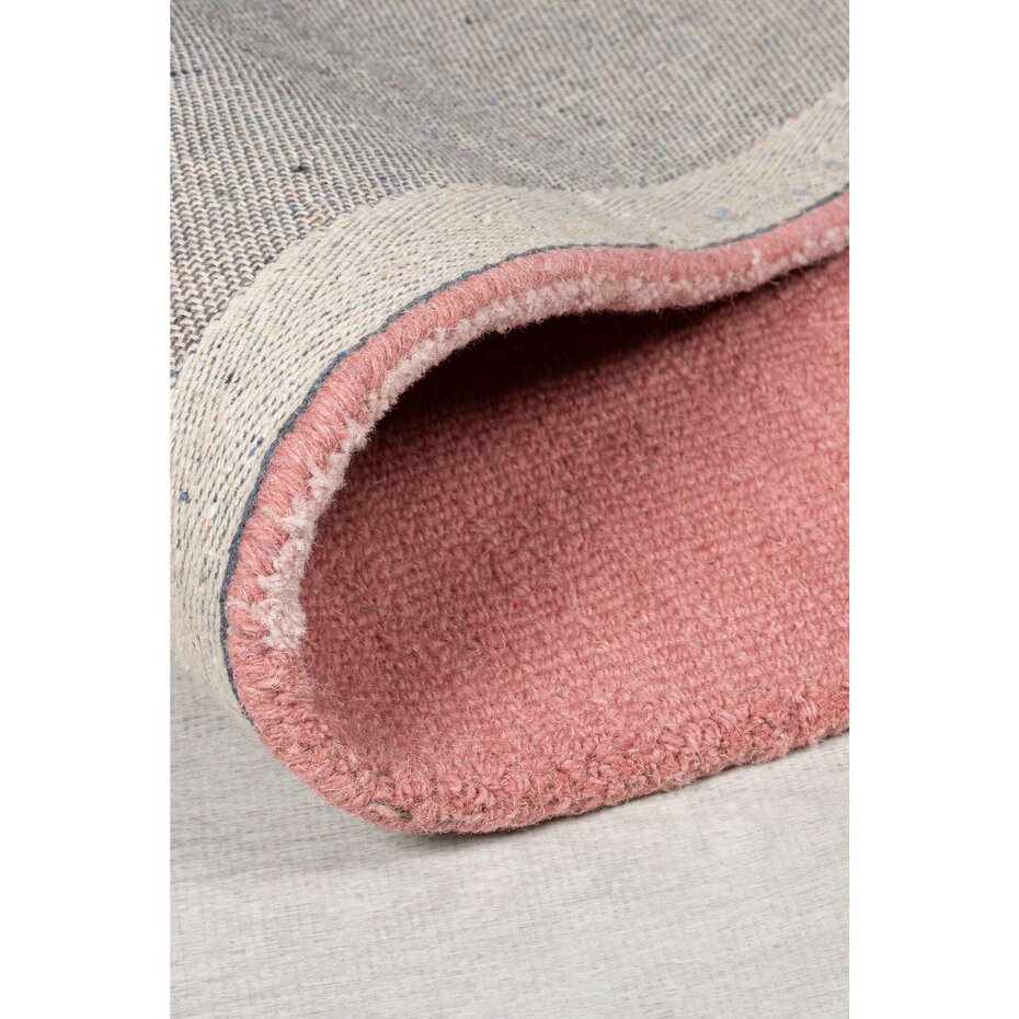 Laagpolig vloerkleed Esre Bright - Wol - Multi