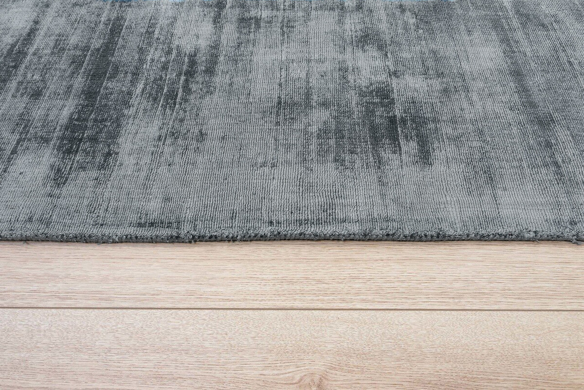 Lumbini Effen Viscose Zilver vloerkleed - Handgeweven Lumbini Effen Viscose Zilver vloerkleed - Handgeweven