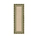 Wollen loper - Lois Groen/Beige Wollen loper - Lois Groen/Beige