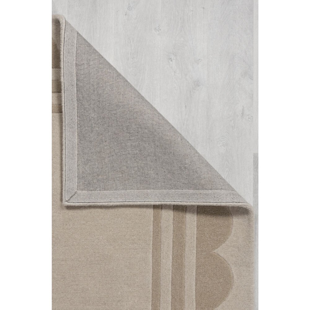 Rond wollen vloerkleed - Lois Naturel/Beige Rond wollen vloerkleed - Lois Naturel/Beige