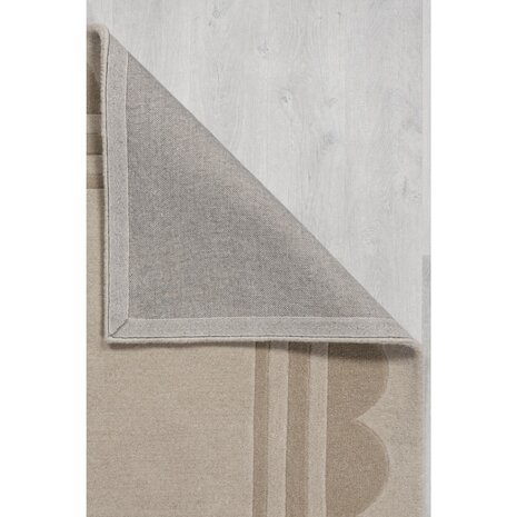Rond wollen vloerkleed - Lois Naturel/Beige