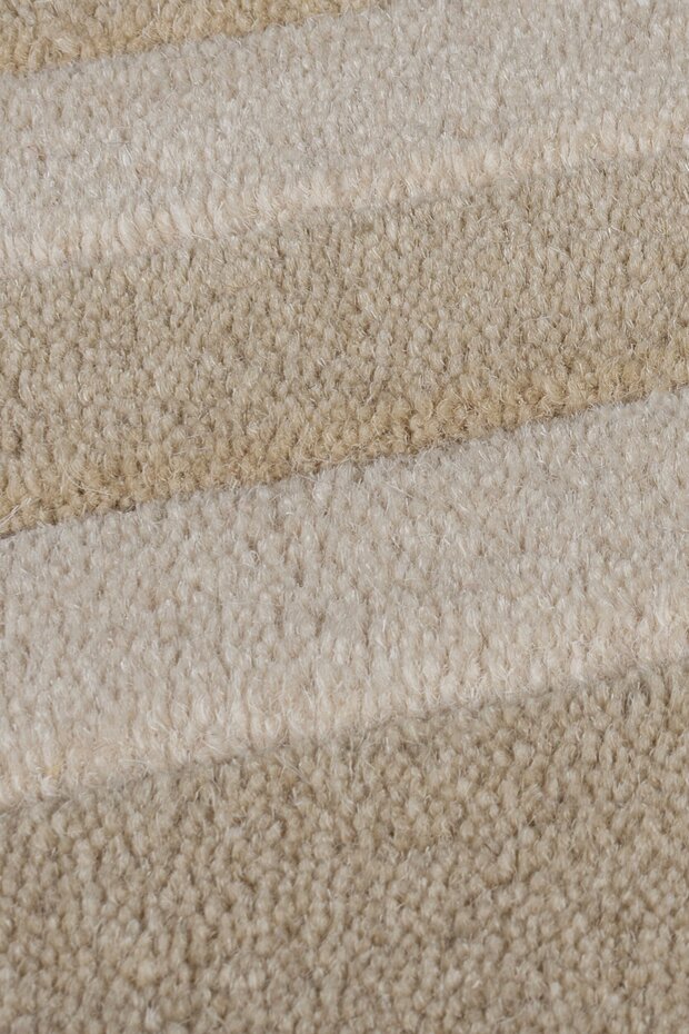 Rond wollen vloerkleed - Lois Naturel/Beige Rond wollen vloerkleed - Lois Naturel/Beige