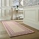 Wollen loper - Lois Paars/Beige Wollen loper - Lois Paars/Beige