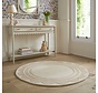 Rond wollen vloerkleed - Lois Naturel/Beige