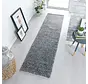 Loper - Minerals Uni Modern Laagpolig - Wol - Bolletjes - Grijs 60X230 Cm