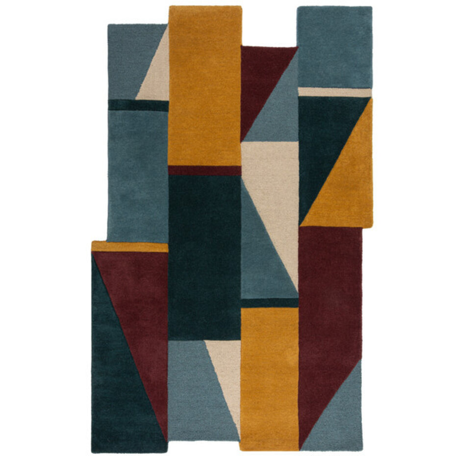 Geometrisch vloerkleed - Shuffle Kleurrijk