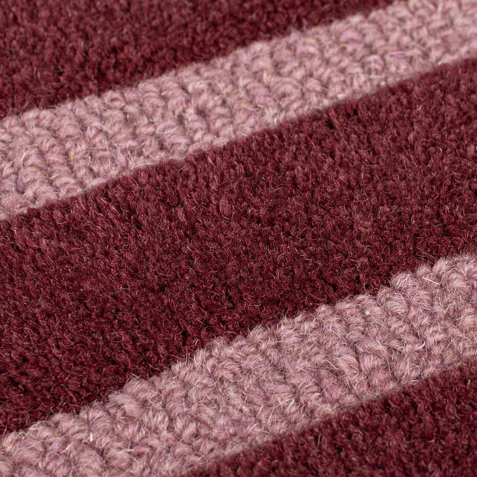 Abstract vloerkleed - Split Omre Rood Abstract vloerkleed - Split Omre Rood