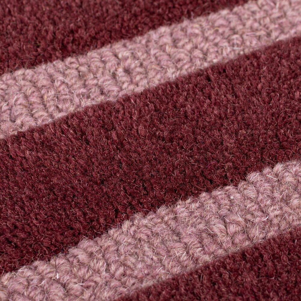 Abstract vloerkleed - Split Omre Rood Abstract vloerkleed - Split Omre Rood