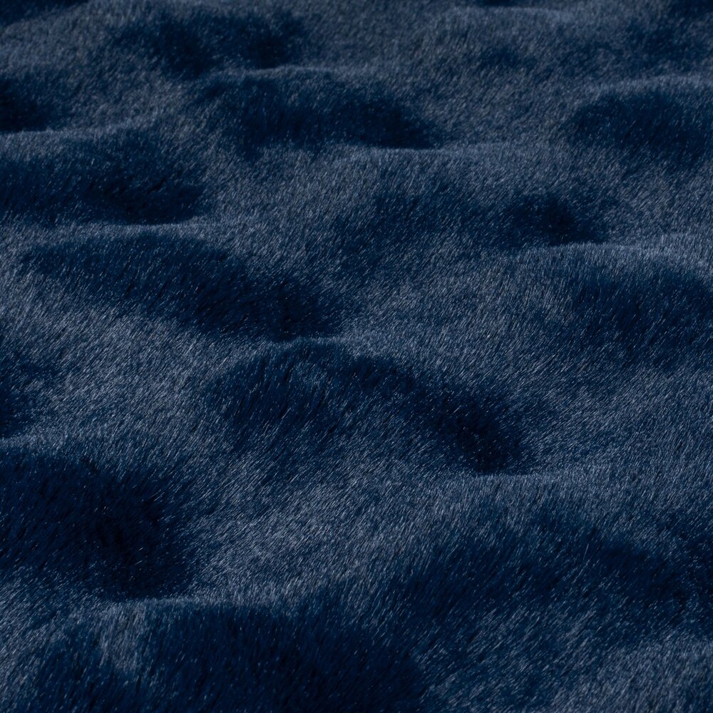 Hoogpolig Vloerkleed - Waffle - Navy Blauw